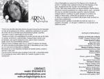 ARINA GHEORGHITA - C.V. din Catalog expozitia  2007
