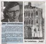 DAN CONSTANTINESCU in Revista Arte 26 nr.4-5 mai 1999 