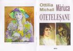 Coperta catalog expozitie "Ottilia Michail Otetelesanu si Mariuca Otetelesanu" la Cercul Militar National Bucuresti