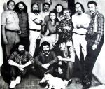 Petre VELICU cu colegii de la Atelierele Mansardā, 1985