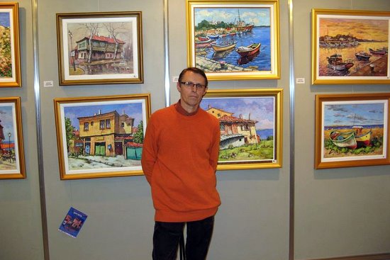 David CROITOR la expozitia de la Muzeul Municipiului Bucuresti 2014