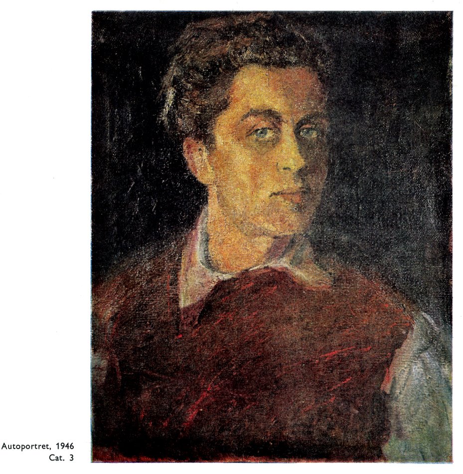Gheorghe ZIDARU - Autoportret 1946, Album-Catalog de dr Alexandru Cebuc, Muzeul de Arta al Romaniei, Bucuresti 1990