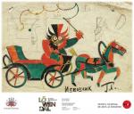 Afis Expoziția-„În-lumea-personajelor-lui-Löwendal”-@-Muzeul-Colecțiilor-de-Artă-București