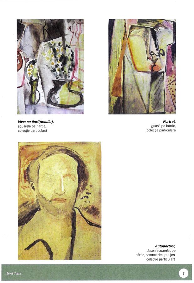 Catalog expozitie "Centenar COJAN, DRAGUTESCU, TIPOIA la Galeria Dialog 2014 pag. 7