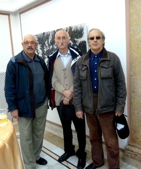 Colectionari de arta la expozitia IMAGO de Laurentiu MIDVICHI de la CMNB in 13 nov. 2017