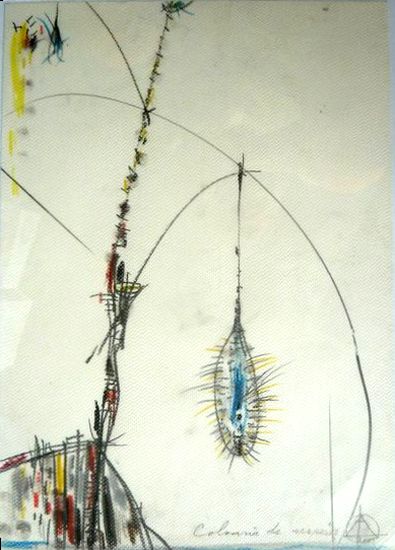 Aurel ACASANDREI - "Coloana de acoperis, 2005"