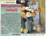 NICOLAE AMBROZIE in Revista Arte 26 nr_4-5 mai 1999
