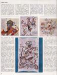 Cronica de Mihai Mitroi a expozitiei Petre RUSU de‌ la Institutul de Cultura Italian in revista arta Anul XXXV Nr. 9 - 1988