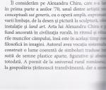 Alexandru Chira la pag. 606 din "ARTA din Romania. Din preistorie in contemporanitate" 2018
