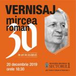 Afis expozitie Mircea ROMAN "30 de ani de sculptura" 2019