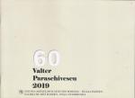 Catalog "60 Valter Paraschivescu", 2019 coperta I-a