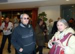 Cu Magda ISACESCU la vernisaj expozitie Vasile Grigore la Galeria Dialog in 26.01.2012