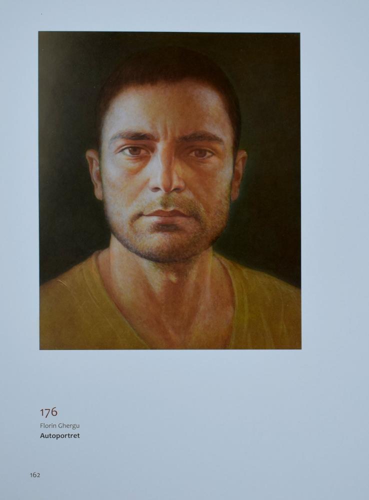 Autoportret de Florin GHERGU in albumul "Pictorii portretului -despre orgoliu in arta" de Mircea Deac 2011