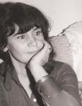 Anamaria Smigelschi studenta la Grafica in anii '60