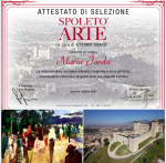 Maria JARDA selectionata pentru expozitie la Spoleto Italia 2020