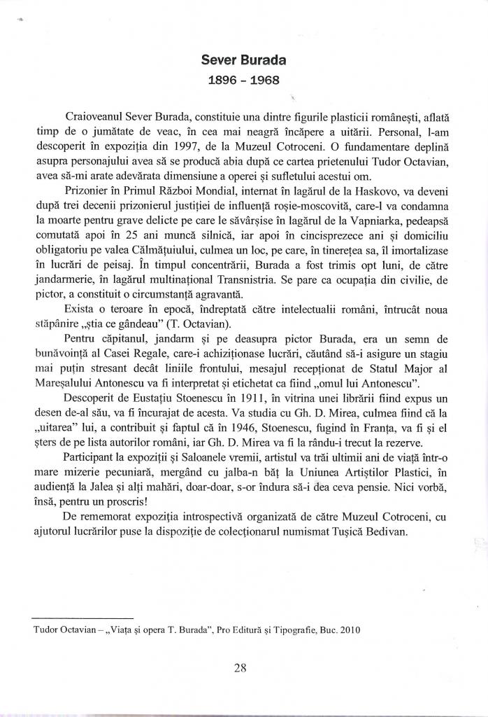 Sever BURADA la pag. 28 a volumului: Inocenta umilita a pensulei de Florin COLONAS 