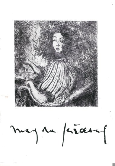 Magda ISACESCU - Coperta I-a la Catalogul primei expozitii personale din 1990