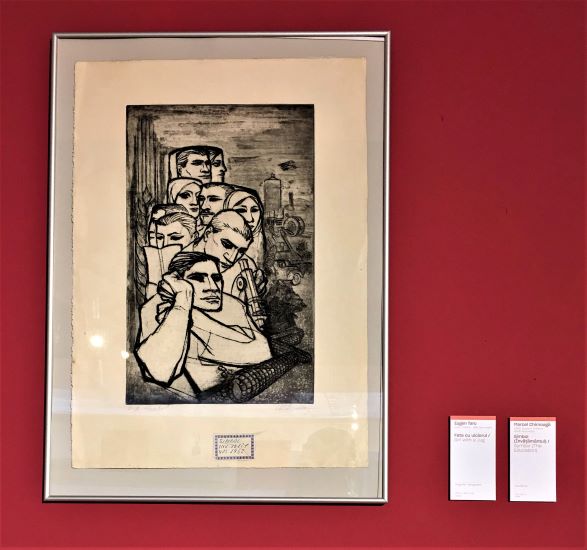 Marcel CHIRNOAGĂ - Simbol (Învățământul) în expoziția permanentă „Văzând Istoria – 1947-2007”. Colecția MNAC
