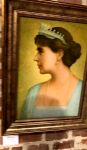 "Regina Maria" pictură acrilic pe pânză de Florin GHERGU in expozitia: