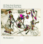 Coperta IV-a la The Decameron "100 Tales from Decameron, 100 Etchings by Petru Russu""