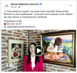 Expozitia "Reprezentări feminine în arta românească” pe Facebook