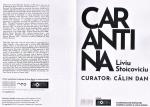 Pliant expoziție CARANTINA de Liviu STOICOVICIU la Galateca, 2023