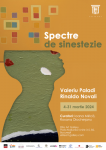 Afis „Spectre de sinestezie” Valeriu Paladi si Rinaldo Novali la Elite Art Gallery 2024