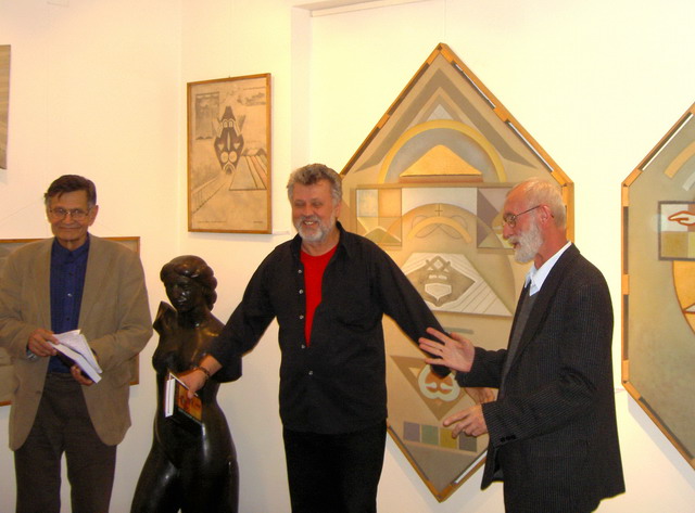 ALEXANDRU CHIRA - lansarea de carte si expozitie la Galeria LUCHIAN 12 in 04.12.2007