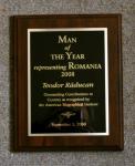 TEODOR RADUCAN - Premiul MAN OF THE YEAR representing ROMANIA 2008