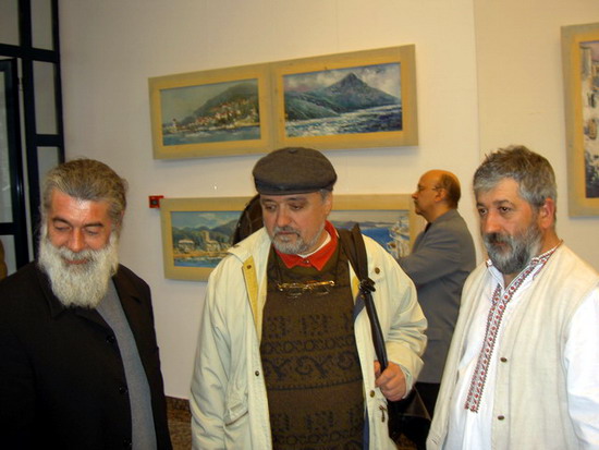 MIHAIL GAVRIL , MINU MOVILA si O. BICA la Galeria GalAteCa 2009
