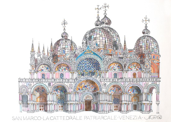 George Paul MIHAIL - San Marco, Catedrala Patriarhala, Venetia