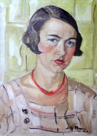LILI PANCU - Autoportret - 1933