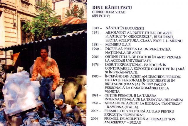 DINU RADULESCU - C.V. selectiv 2006