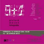 DRAGOS BURLACU pe afisul Expozitiei "9+1" de la C.A.V. 16-30 aprilie 2010 