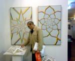 Liviu Stoicoviciu la Expozitia "Abstract" de la CAV (CA) ianuarie 2011