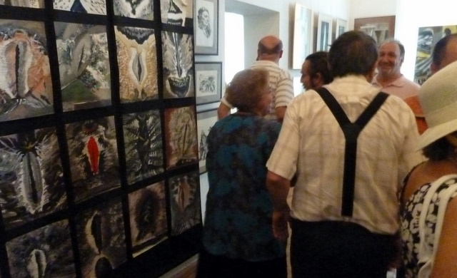 Imagini de la inaugurarea Salii "ION SALISTEANU" de la Muzeul de Arta Pitesti din 16 sept. 2011