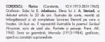 CORDESCU FLORICA - facsimil din Dictionarul panoramic al personalitatilor Romania secolul XX, Serban Ionescu,Ed.V.Frunza 2006