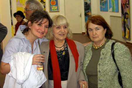 Artistele Gabriela Culic, Letitia Oprisan si Cornelia Victoria Dedu la 31.03.2009