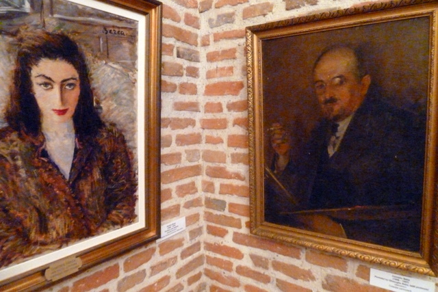 Portrete de Dimitrie Berea si Corneliu Baba la Muzeul National Cotroceni 2014