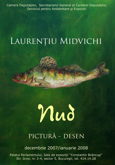 MIDVICHI LAURENTIU - Afis Expozitie 2007