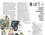 Florin CIUBOTARU in catalogul expozitiei 8art+, Sala Dalles 2008
