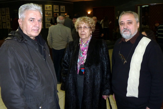 Mihai Potcoava, Gabriela Ricsan si Minu Movila la UArtGallery in 24 ian 2012