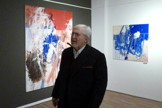 Corneliu Vasilescu in expozitia de la Hilton din nov 2011