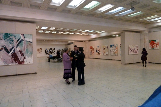 Vernisaj expozitie CORNELIU VASILESCU la Palatul Parlamentului, 23 mai 2012