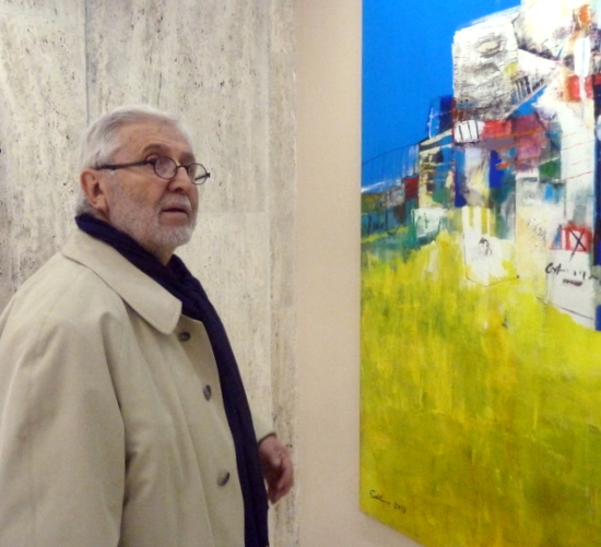 Corneliu VASILESCU la redeschiderea Galeriei SENSO in 7 aprilie 2014