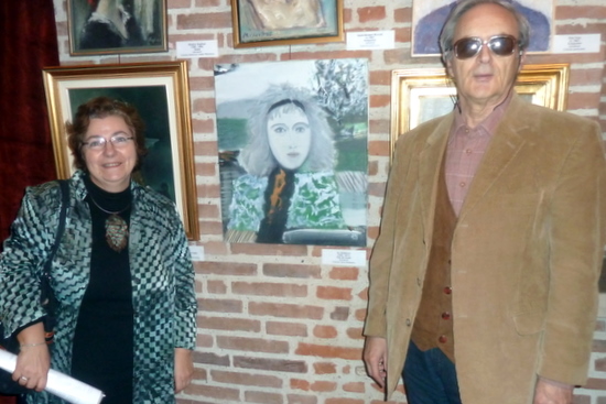 Imagine din expozitia "Portretul in pictura romaneasca" de la Muzeul National Cotroceni 2014