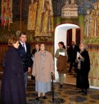 Macri Mariana (in dreapta) la vizita Casei Regale a Romaniei la Palatele Brancovenesti din Mogosoaia in 16 dec 2007