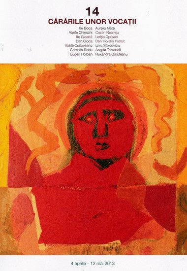 Coperta I a catalogului Expozitiei CARARILE UNOR VOCATII, promotia I.A.P. N. Grigorescu 1967 la Galeria Dialog 2013