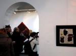 Cu Florin CIUBOTARU la vernisajul expozitiei "pictura-10+1" de la Galeria Simeza in 2012