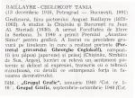 BAILLAYRE - CEGLOKOFF TANIA  - facsimil din "GRAVURA IN RELIEF 1900-1950" pag.55